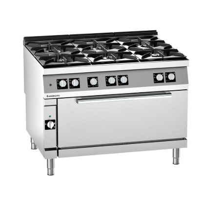 Angelopo, 90 cm Six-Burner Gas Oven